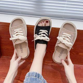 Lace-up Sneaker Sandals