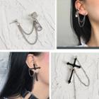 Alloy Cross / Chain Earring (various Designs)