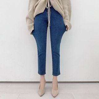 Washed Strachey Slim-fit Jeans