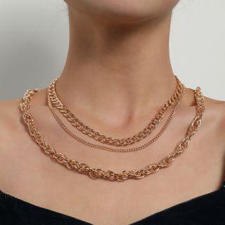 Set: Alloy Necklace (assorted Designs)