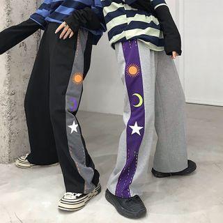 Graphic Print Sweatpants