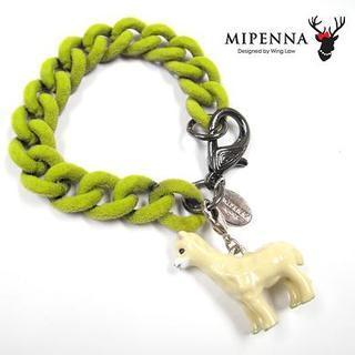 Velvet Alpaca - Bracelet Green - One Size