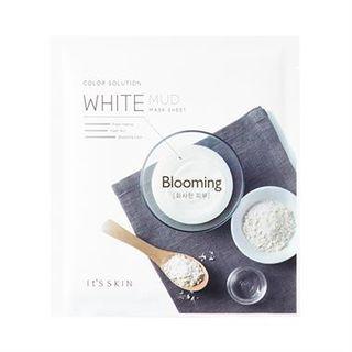 Its Skin - Color Solution Mud Mask Sheet White - Blooming