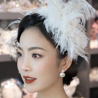 Wedding Faux Crystal Fringed Earring