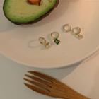 Set Of 4: Huggie Earring E508 - Set Of 4 - Gold - M