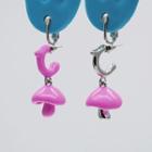 Mushroom Stud Earrings / Clip-on Earrings / Ring