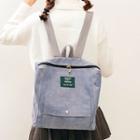 Pocketed Canvas Backpack