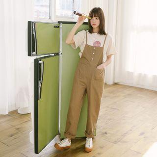 Spaghetti Strap Harem Jumper Pants