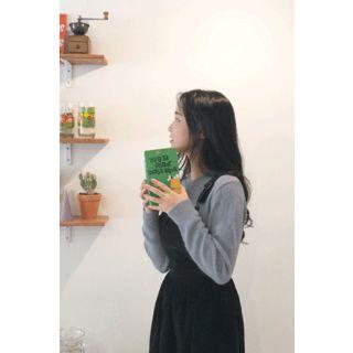 Wool Blend Pointelle Sweater