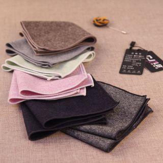 Plain Woolen Pocket Square