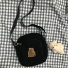 Fleece Crossbody Bag / Bag Charm / Set