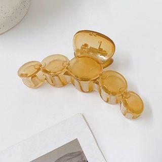 Acrylic Hair Clamp 01 - Olive Green - One Size