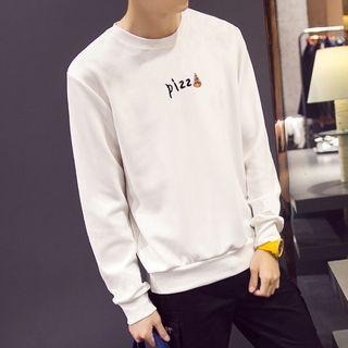 Pizza Print Pullover