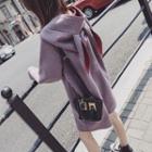 Ear Accent Hoodie Dress