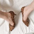 Buckle-front High-heel Pumps