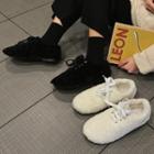 Fleece Lace Ups
