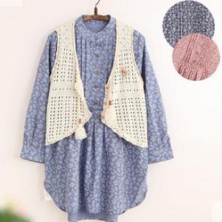 Floral Print Long Shirt