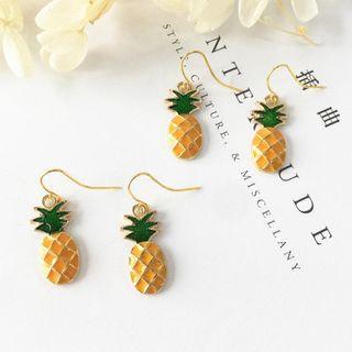 Pineapple Drop Earring