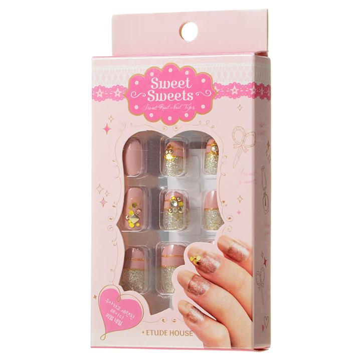 Etude House - Sweet Real Nail Tips (#01 Grace Lady) 1 Set