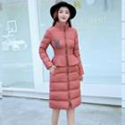 Stand Collar Zip Padded Coat