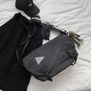 Logo Buckled Crossbody Bag
