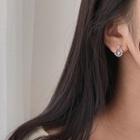 Droplet Ear Stud S925 Silver - As Shown In Figure - One Size