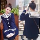 Sailor Collar Panel Coat