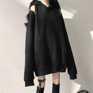 Oversized Zipped Sweatshirt
