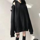 Oversized Zipped Sweatshirt
