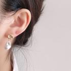 Pearl Alloy Dangle Earring