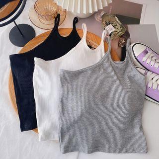 Asymmetrical Padded Camisole Top