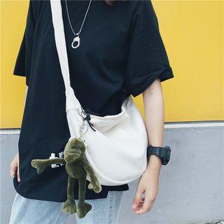 Canvas Mini Crossbody Hobo Bag