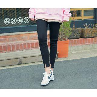 Slit-front Leggings