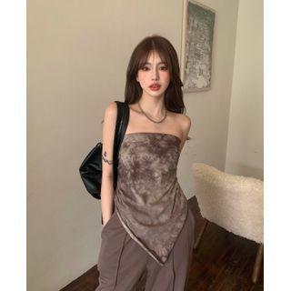 Tie Dye Knit Tube Top / Pants