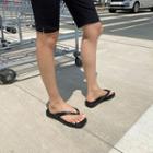 Plain / Pattern Platform Flip-flops