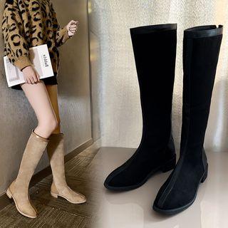 Back Zip Short Boots / Knee High Boots