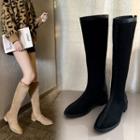 Back Zip Short Boots / Knee High Boots