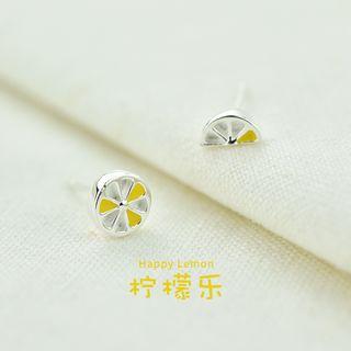 Citrus Non-matching Stud Earring