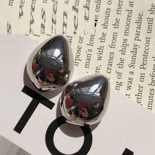 Droplet Statement Earring Silver - One Size