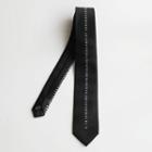 Embroidered Numerical Neck Tie