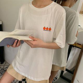 Orange Short-sleeve T-shirt