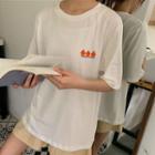Orange Short-sleeve T-shirt