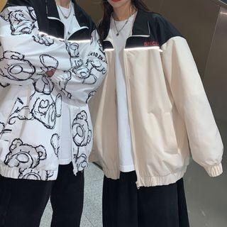 Couple Matching Two-tone Jacket