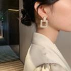 Faux Pearl Drop Earring  - As Shown In Figure
