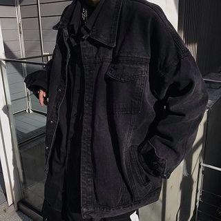 Couple Matching Button Denim Jacket
