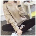 Loose-fit Knit Sweater