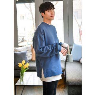 Layered Over-fit Pullover