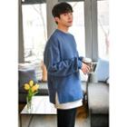 Layered Over-fit Pullover