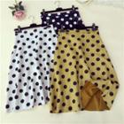 Polka Dot High-waist A-line Skirt