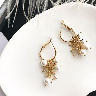 Faux Pearl Dangle Earring / Fringed Earring (various Designs)